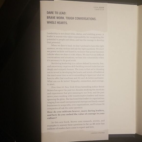 Dare to Lead By Brene Brown - Picture 3 of 3